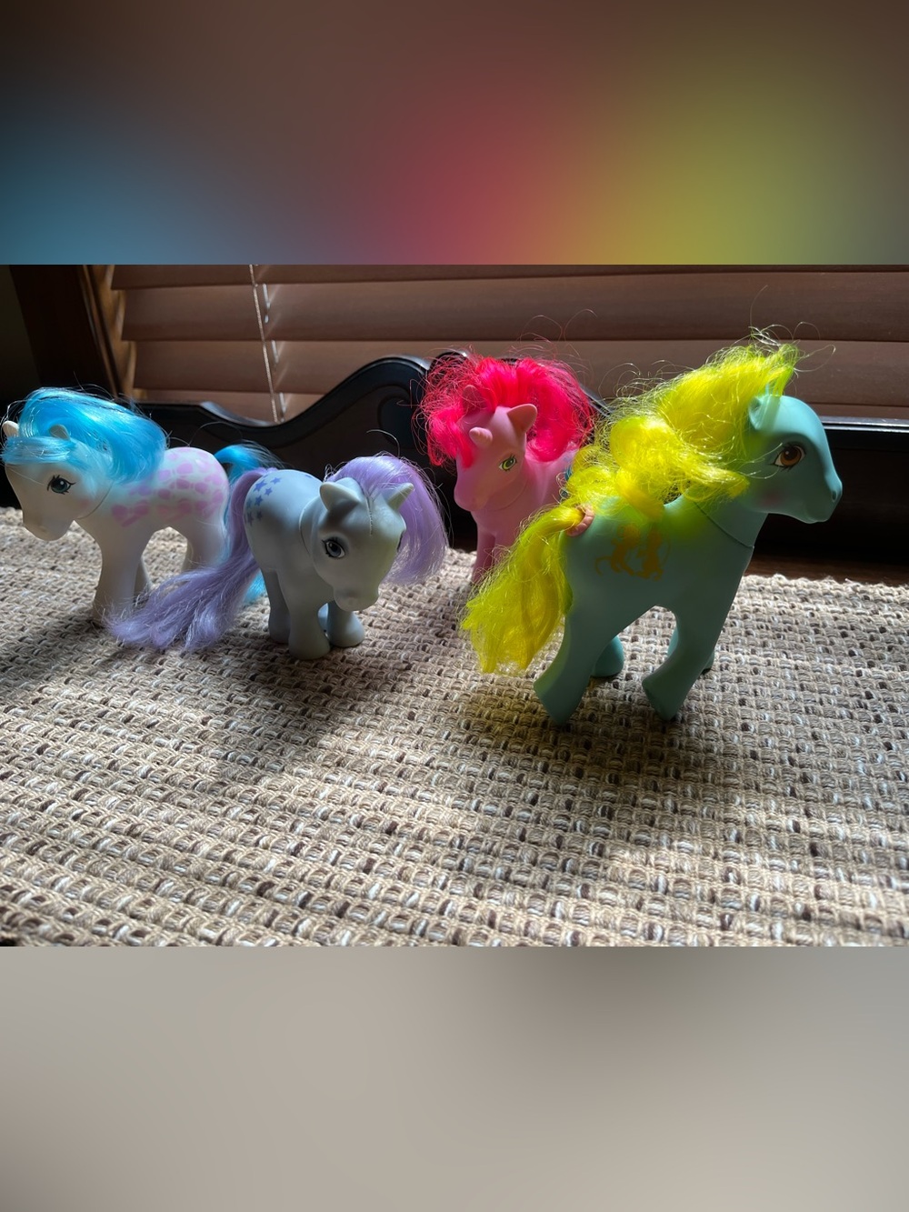 My Little Pony Collection Fifi, Tabby, Blue Belle and Morning Glory